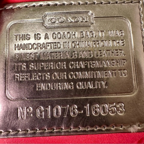 Coach Poppy Graffiti Glam Hobo Black Multicolor - Picture 15 of 15